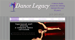 Desktop Screenshot of dancelegacyinc.com